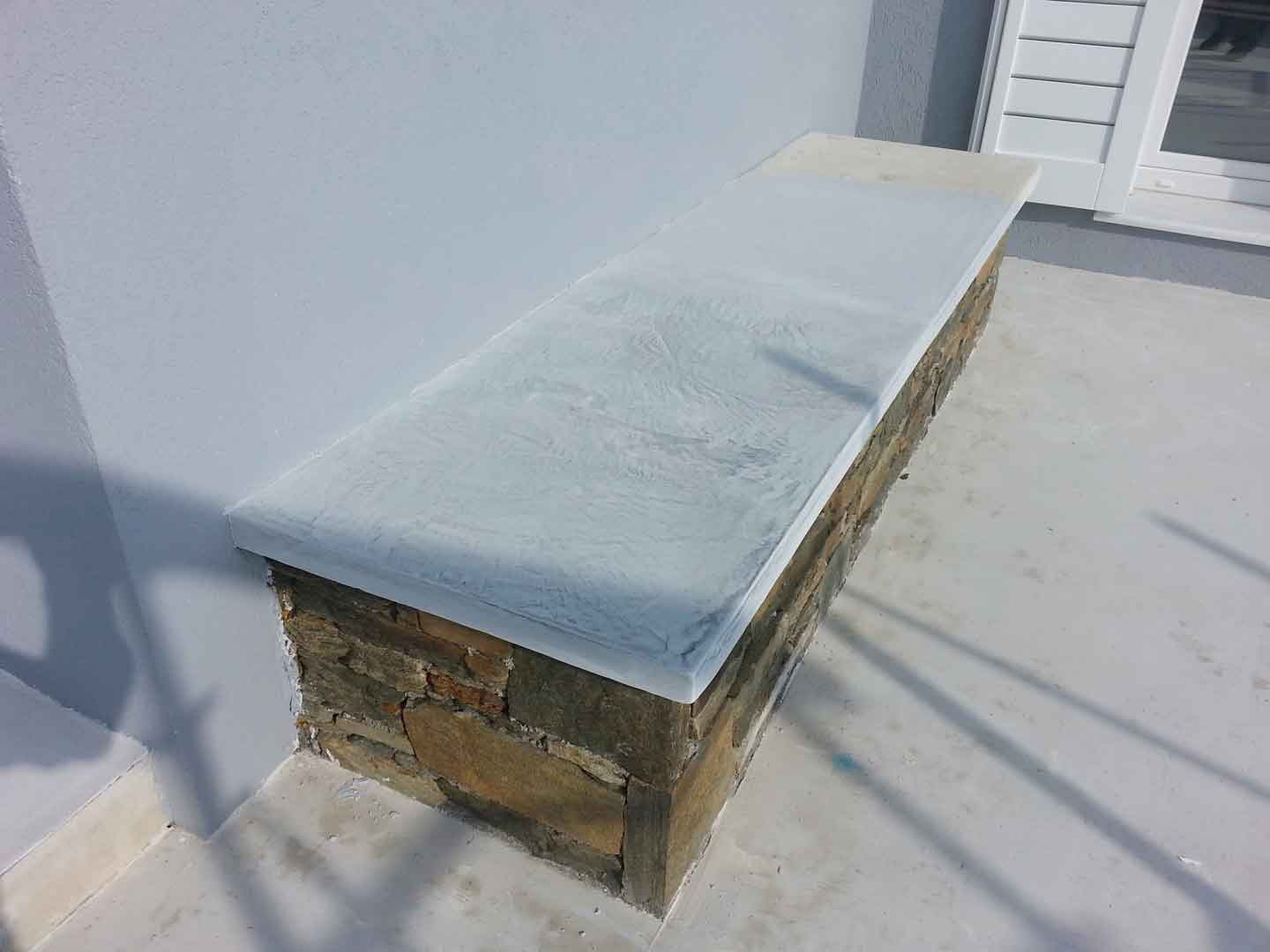 Διαμόρφωση εξωτερικού χώρου Πατιτή τσιμεντοκονία