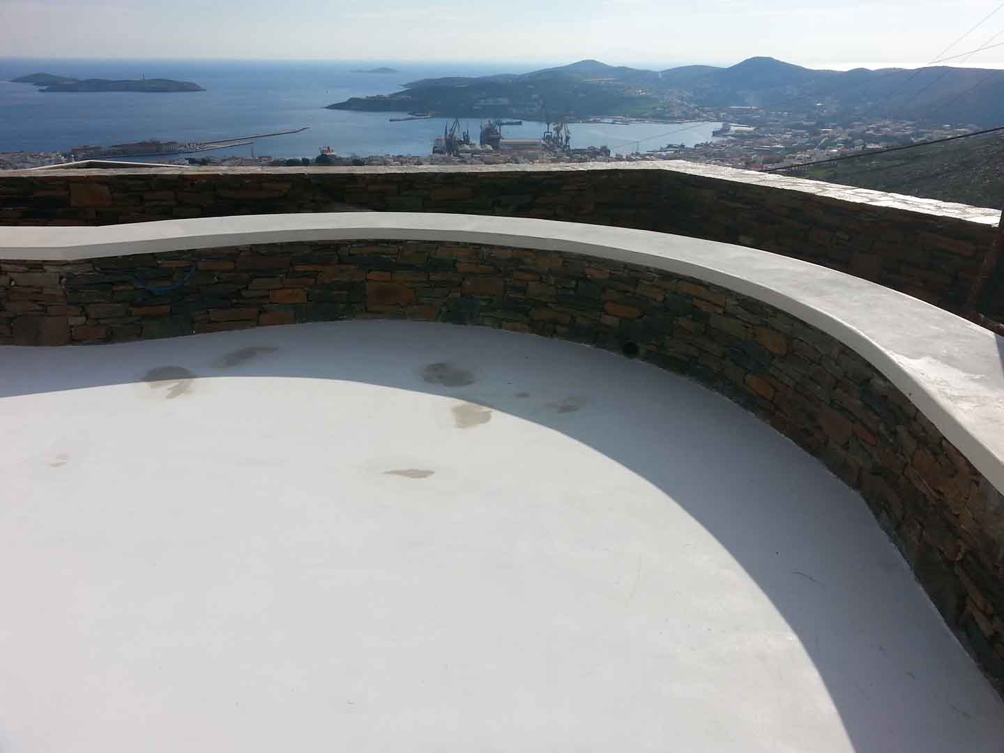 Διαμόρφωση εξωτερικού χώρου Πατιτή τσιμεντοκονία